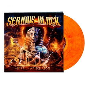 Serious Black - Rise Of Akhenaton (Orange Marbled V in der Gruppe UNSERE TIPPS / Freitagsveröffentlichungen / Fredag den 27:e september 2024 bei Bengans Skivbutik AB (5553365)