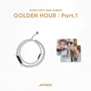 Ateez - Golden Hour Official MD Work Bracelet in der Gruppe MERCHANDISE / Merch / K-Pop bei Bengans Skivbutik AB (5553404)
