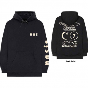 Nas - Nas Symbols Uni Bl Hoodie in der Gruppe Övrigt /  bei Bengans Skivbutik AB (5553886r)