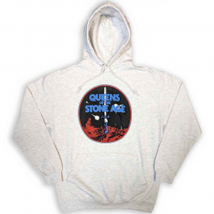 Queens Of The Stone Age - Branca Sword Grey Hoodie in der Gruppe Övrigt /  bei Bengans Skivbutik AB (5553956r)
