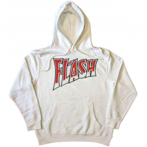 Queen - Flash Uni Wht Hoodie in der Gruppe Övrigt /  bei Bengans Skivbutik AB (5553958r)