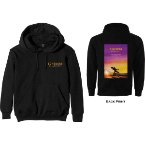 Queen - Movie Poster Uni Bl Hoodie in der Gruppe Övrigt /  bei Bengans Skivbutik AB (5553964r)