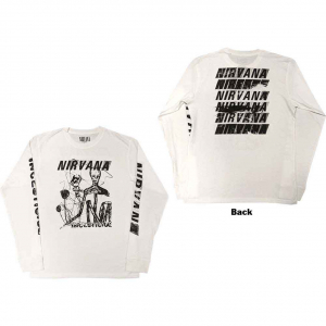 Nirvana - Incesticide Uni Wht Longsleeve in der Gruppe Övrigt /  bei Bengans Skivbutik AB (5554095r)