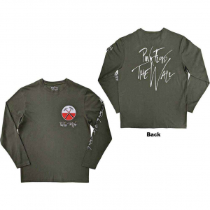 Pink Floyd - Wall Hammers Logo Green Longsleeve in der Gruppe Övrigt /  bei Bengans Skivbutik AB (5554117r)