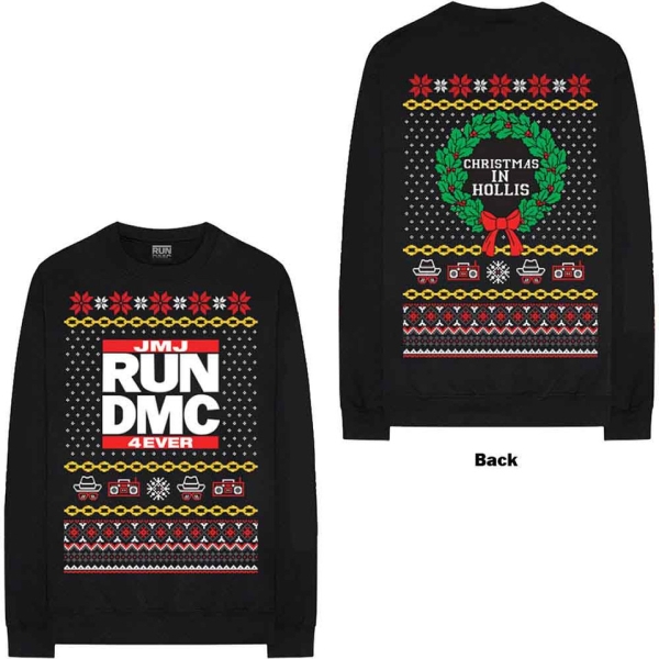 Run Dmc - Holiday Uni Bl Sweatshirt in der Gruppe MERCHANDISE / Sweatshirt / bei Bengans Skivbutik AB (5554666r)