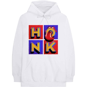 Rolling Stones - Honk Album Uni Wht Hoodie in der Gruppe MERCHANDISE / Kapuzenpullover / Pop-Rock bei Bengans Skivbutik AB (5554682r)