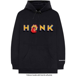 Rolling Stones - Honk Letters / Cuff Uni Bl Hoodie in der Gruppe MERCHANDISE / Kapuzenpullover / Pop-Rock bei Bengans Skivbutik AB (5554683r)