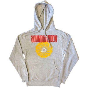 Soundgarden - Badmotorfinger V1 Uni Grey Hoodie in der Gruppe MERCHANDISE / Kapuzenpullover / Hårdrock bei Bengans Skivbutik AB (5554703r)