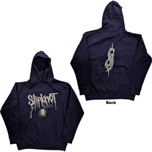 Slipknot - Splatter Uni Navy Hoodie in der Gruppe MERCHANDISE / Kapuzenpullover / Hårdrock bei Bengans Skivbutik AB (5554711r)