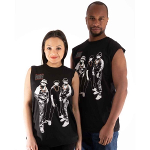 Run Dmc - Gold Chains Photo Uni Bl Tank Top in der Gruppe MERCHANDISE / T-shirt / Hip Hop-Rap bei Bengans Skivbutik AB (5554898r)