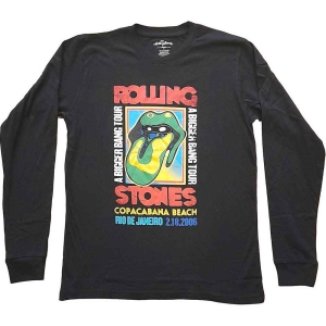 Rolling Stones - Copacobana Beach Bl Longsleeve in der Gruppe MERCHANDISE / T-shirt / Pop-Rock bei Bengans Skivbutik AB (5554904r)