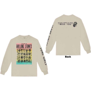 Rolling Stones - Some Girls Uni Sand Longsleeve in der Gruppe MERCHANDISE / T-shirt / Pop-Rock bei Bengans Skivbutik AB (5554905r)