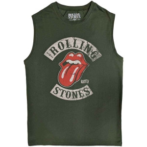 Rolling Stones - Tour 78 Uni Green Tank Top in der Gruppe MERCHANDISE / T-shirt / Pop-Rock bei Bengans Skivbutik AB (5554906r)