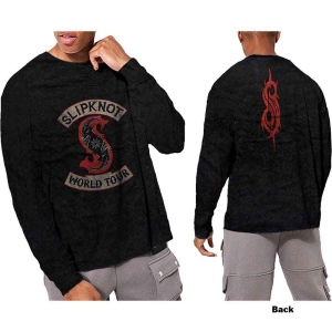 Slipknot - Patched Up Bl Dip-Dye Longsleeve in der Gruppe Minishops / Slipknot bei Bengans Skivbutik AB (5554915r)