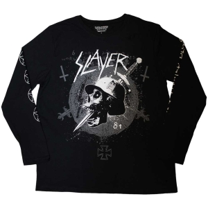 Slayer - Dagger Skull Uni Bl Longsleeve in der Gruppe MERCHANDISE / T-shirt / Hårdrock bei Bengans Skivbutik AB (5554918r)