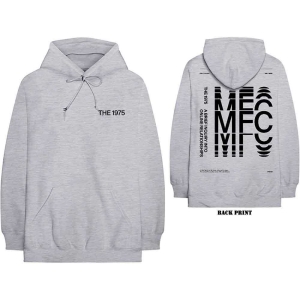 The 1975 - Abiior Mfc Uni Grey Hoodie in der Gruppe MERCHANDISE / Kapuzenpullover / Pop-Rock bei Bengans Skivbutik AB (5555300r)