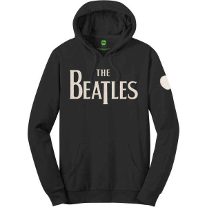 The Beatles - Drop T Logo & Apple Bl Hoodie in der Gruppe MERCHANDISE / Kapuzenpullover / Pop-Rock bei Bengans Skivbutik AB (5555310r)