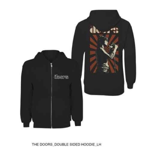The Doors - Lizard King Uni Bl Zip Hoodie in der Gruppe MERCHANDISE / Kapuzenpullover / Pop-Rock bei Bengans Skivbutik AB (5555347r)