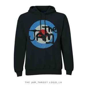The Jam - Target Logo Uni Bl Hoodie in der Gruppe MERCHANDISE / Kapuzenpullover / Film-Musikal bei Bengans Skivbutik AB (5555351r)