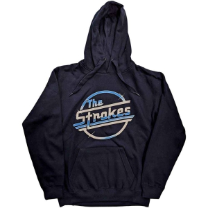 Strokes - Og Magna Uni Navy Hoodie in der Gruppe MERCHANDISE / Kapuzenpullover / Pop-Rock bei Bengans Skivbutik AB (5555360r)