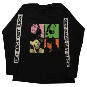 The Beatles - Get Back Studio Shots Bl Longsleeve in der Gruppe MERCHANDISE / T-shirt / Pop-Rock bei Bengans Skivbutik AB (5555495r)
