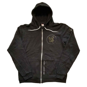 U2 - Logo 2015 Uni Bl Zip Hoodie in der Gruppe MERCHANDISE / Kapuzenpullover / Pop-Rock bei Bengans Skivbutik AB (5555595r)