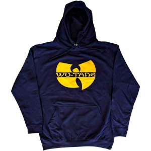 Wu-Tang Clan - Logo Uni Navy Hoodie in der Gruppe MERCHANDISE / Kapuzenpullover / Hip Hop-Rap bei Bengans Skivbutik AB (5555600r)