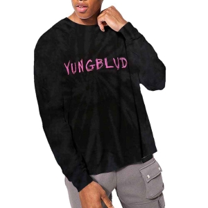 Yungblud - Scratch Logo Bl Dip-Dye Longsleeve in der Gruppe MERCHANDISE / T-shirt / Pop-Rock bei Bengans Skivbutik AB (5555682r)