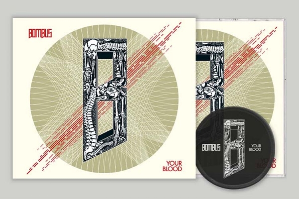 Bombus - Your Blood + Patch in der Gruppe CD / Hårdrock bei Bengans Skivbutik AB (5555758)