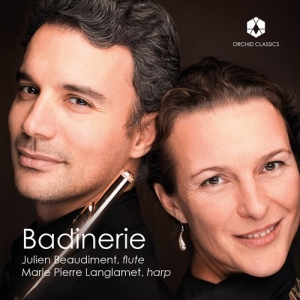 Julien Beaudiment & Marie Pierre Langlamet - Debussy, Mozart & Ravel: Badinerie in der Gruppe CD / Klassiskt bei Bengans Skivbutik AB (5555769)