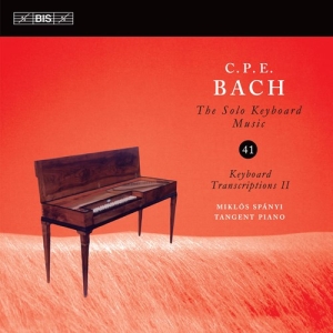Miklos Spanyi - C.P.E. Bach: Solo Keyboard Music, V in der Gruppe UNSERE TIPPS / Freitagsveröffentlichungen / Fredag den 26:e Juli 2024 bei Bengans Skivbutik AB (5555782)