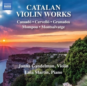 Janna Gandelman Laia Martin - Catalan Violin Works in der Gruppe CD bei Bengans Skivbutik AB (5555794)