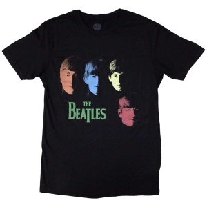 The Beatles - Colour Faces Uni Bl T-Shirt in der Gruppe UNSERE TIPPS / Neu eingetroffen Merch / Juni bei Bengans Skivbutik AB (5556041r)