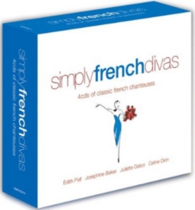 Various Artists - Simply French Divas in der Gruppe CD / Fransk Musik,Pop-Rock,Samlingar bei Bengans Skivbutik AB (5556128)