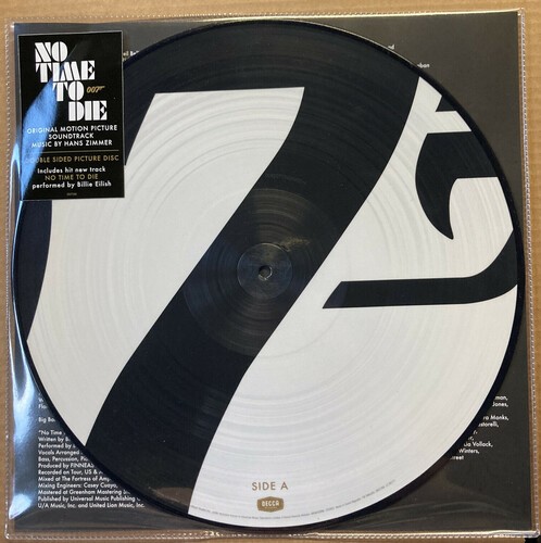 Soundtrack - Hans Zimmer - No Time To Die (007 Limite in der Gruppe VINYL / Film-Musikal bei Bengans Skivbutik AB (5556214)