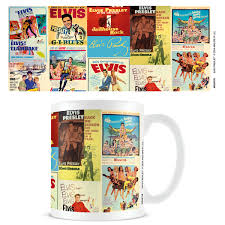 Elvis Presley  - White Pod Mug in der Gruppe MERCHANDISE / Merch / Pop-Rock bei Bengans Skivbutik AB (5556236)
