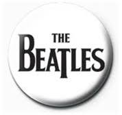 The Beatles  - Black Logo Pinbadge in der Gruppe MERCHANDISE / Merch / Pop-Rock bei Bengans Skivbutik AB (5556241)