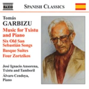 Garbizu - Works For Txistu And Piano in der Gruppe CD bei Bengans Skivbutik AB (555644)