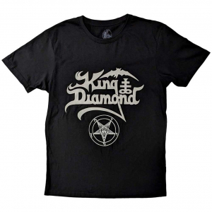 King Diamond - Logo Uni Bl T-Shirt in der Gruppe Övrigt / bei Bengans Skivbutik AB (5556751r)