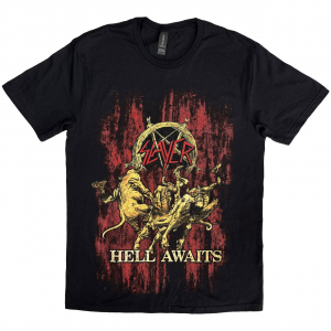 Slayer - Hell Awaits Uni Bl T-Shirt (XL) in der Gruppe Övrigt / bei Bengans Skivbutik AB (5556795)
