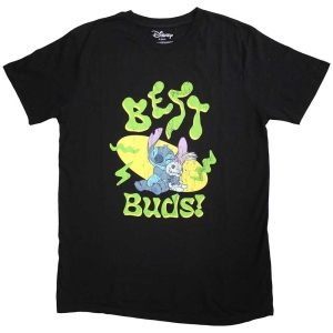 Lilo & Stitch - Best Buds Uni Bl T-Shirt in der Gruppe MERCHANDISE / T-shirt / Film-Musikal bei Bengans Skivbutik AB (5557018r)