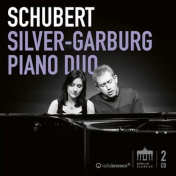 Silver-Garburg Piano Duo - Schubert: Works For Piano Four Hand in der Gruppe CD / Bestseller bei Bengans Skivbutik AB (5557066)