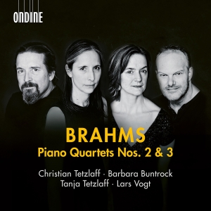 Lars Vogt Christian Tetzlaff Barb - Brahms: Piano Quartets Nos. 2 & 3 ( in der Gruppe CD bei Bengans Skivbutik AB (5557279)