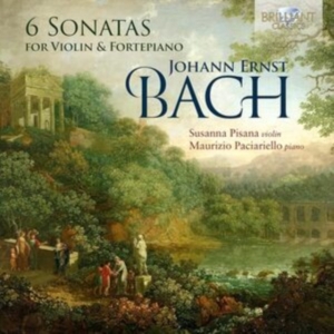Susanna Pisana Maurizio Paciariell - J.E. Bach: 6 Sonatas For Violin & F in der Gruppe UNSERE TIPPS / Freitagsveröffentlichungen / Fredag den 6:e september 2024 bei Bengans Skivbutik AB (5557302)