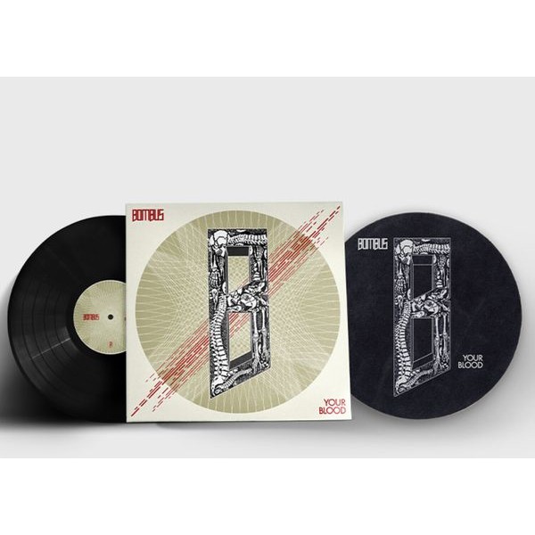 Bombus - Your Blood (Black Vinyl) + Slipmat in der Gruppe VINYL / Hårdrock bei Bengans Skivbutik AB (5557322)