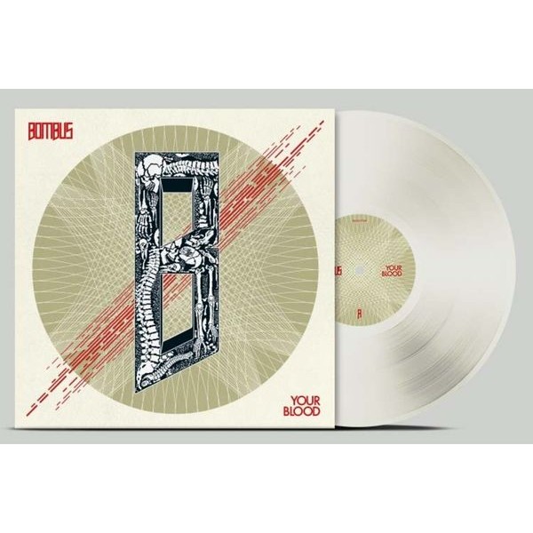 Bombus - Your Blood (White Vinyl) in der Gruppe VINYL / Hårdrock bei Bengans Skivbutik AB (5557323)