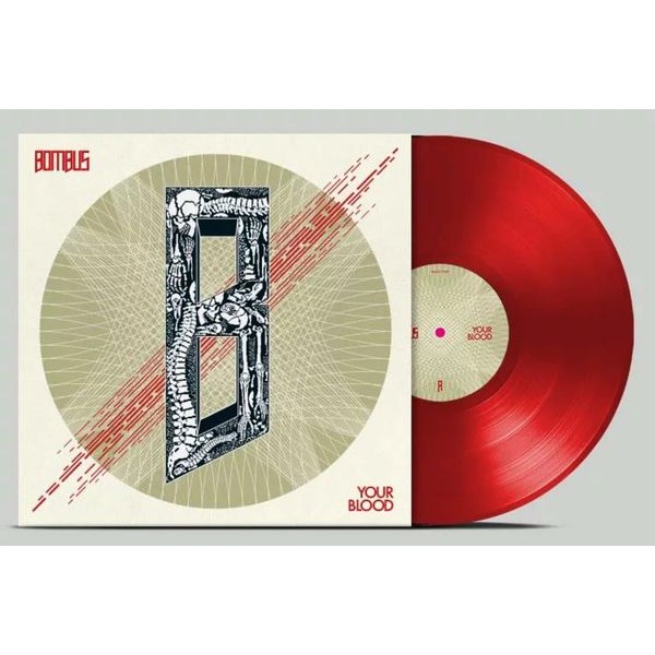 Bombus - Your Blood (Red Vinyl) in der Gruppe VINYL / Hårdrock bei Bengans Skivbutik AB (5557324)