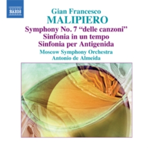 Malipiero - Symphonies Vol 4 in der Gruppe Externt_Lager / Naxoslager bei Bengans Skivbutik AB (555739)