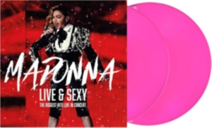 Madonna - Live & Sexy (2 Lp Pink Vinyl) in der Gruppe VINYL bei Bengans Skivbutik AB (5557549)