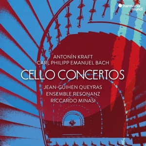 Jean-Guihen Queyras & Ensemble Resonanz & Riccardo Minasi - Antonin Kraft/Carl Philipp Emanuel Bach: Cello Concertos in der Gruppe CD bei Bengans Skivbutik AB (5557568)